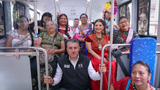 PRESENTA CLARA BRUGADA “RUTA DE LAS HEROÍNAS INDÍGENAS” DEL CENTROBÚS; VISIBILIZARÁ A LAS MUJERES Y SUS LUCHAS HISTÓRICAS; CON UNA INVERSIÓN DE 111 MILLONES, SERÁ UN NUEVO PASO HACIA LA ELECTROMOVILIDAD EN LA CIUDAD DE MÉXICO